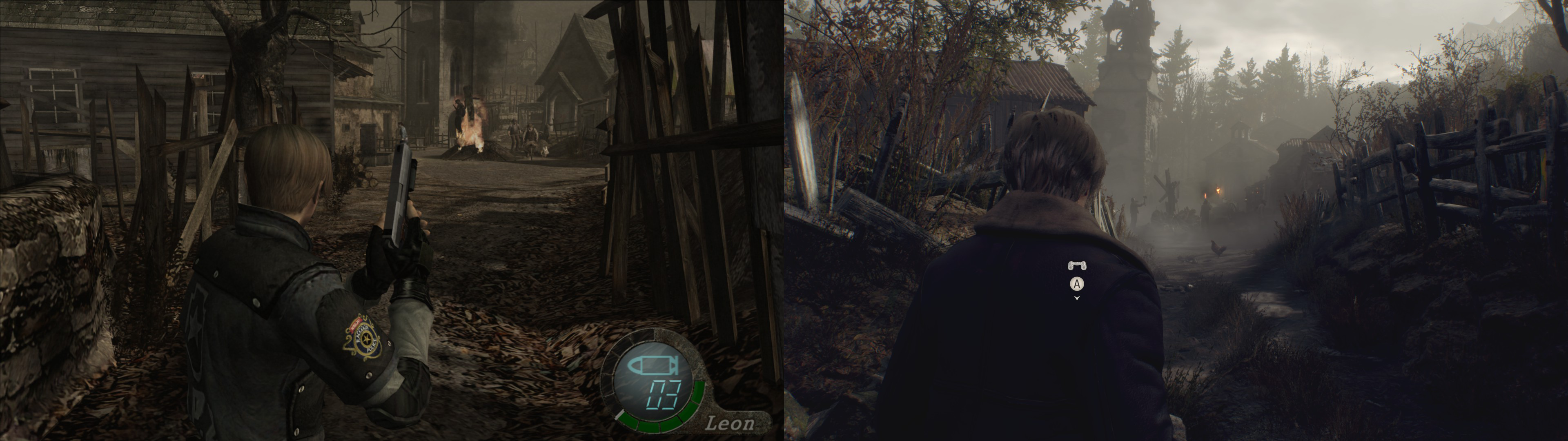 resident evil 4 remake vs original