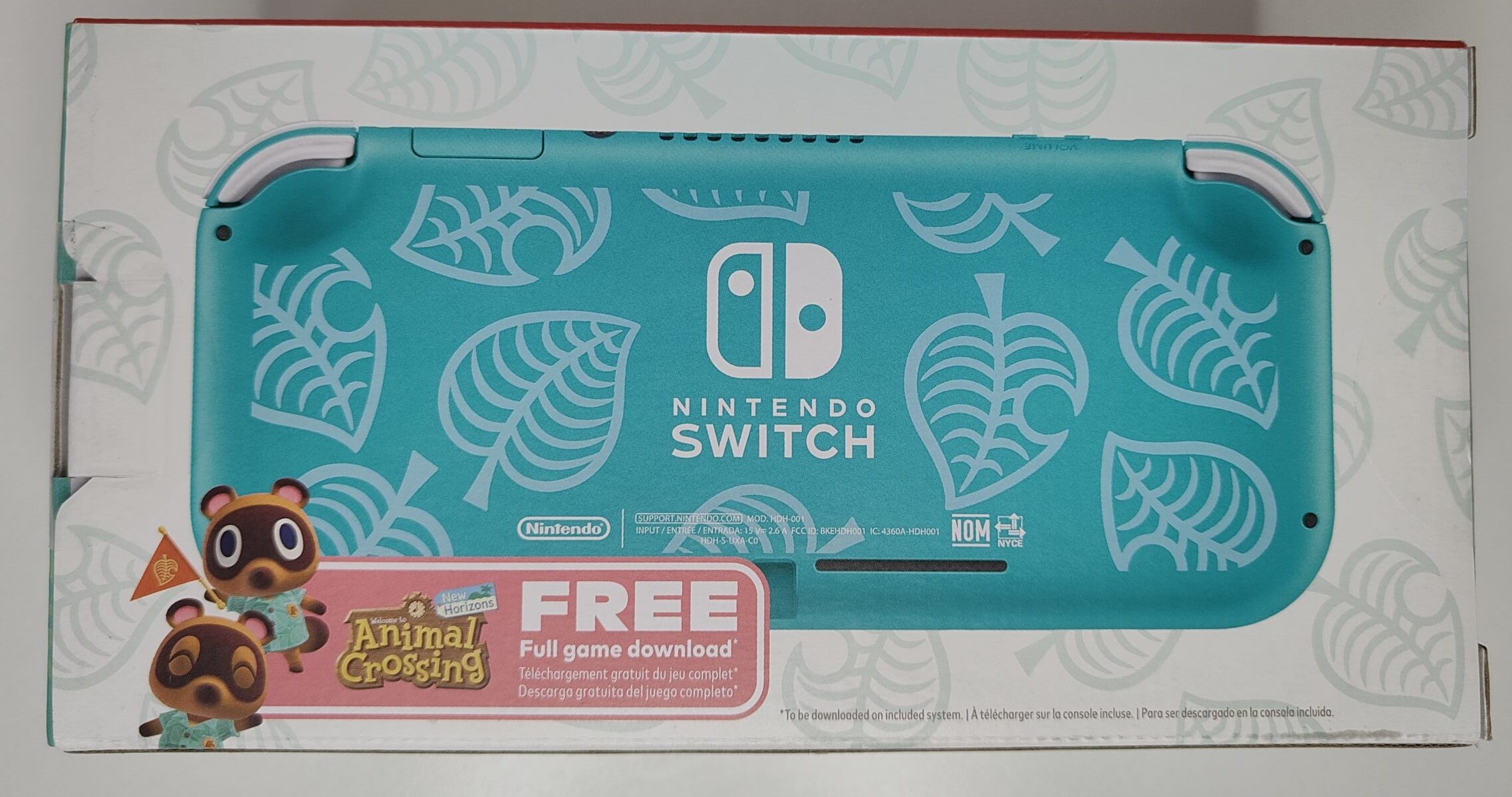 nintendo switch lite animal crossing